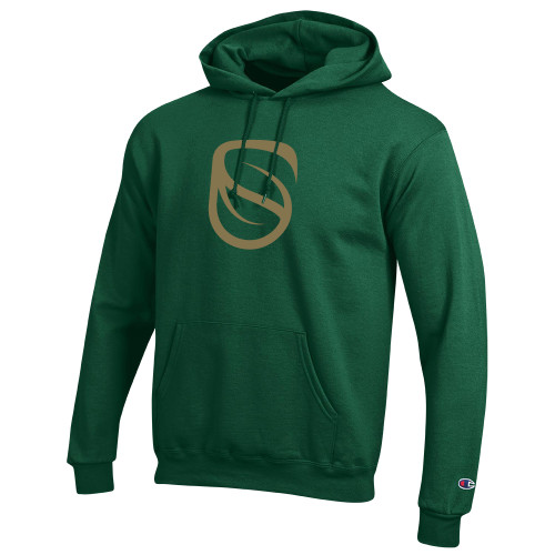  Champion Dark Green Fleece Hoodie - Icon