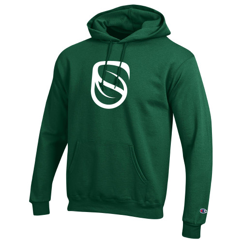  Champion Dark Green Fleece Hoodie - Icon