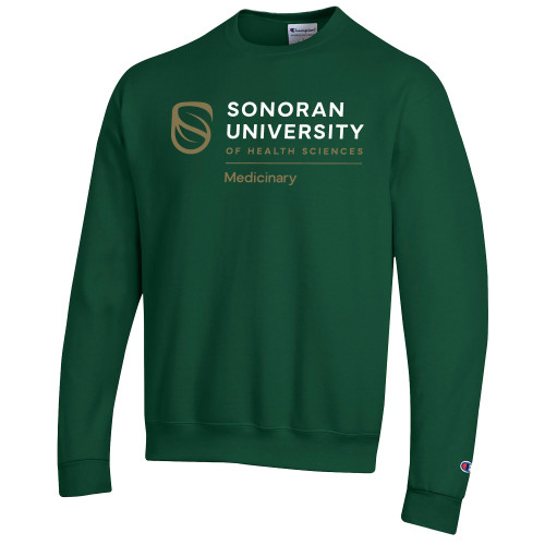  Champion Dark Green Fleece Crew - Medicinary