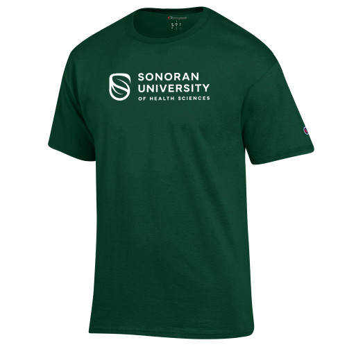  Champion Dark Green T Shirt - Sonoran Logo