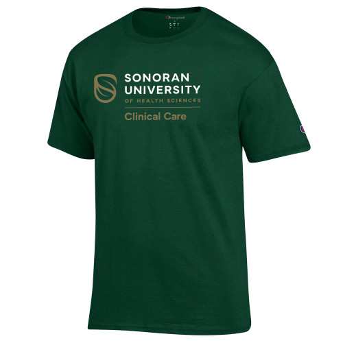 Champion Dark Green T Shirt - Clinical Care