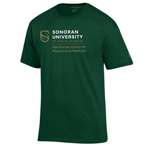 Champion Dark Green T Shirt - Neil Riordan Center for Regenerative Medicine