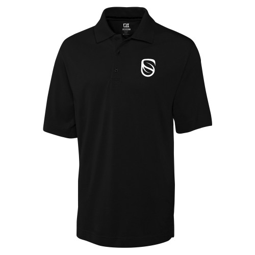  C&B Black Advantage TriBlend Pique Polo - Icon