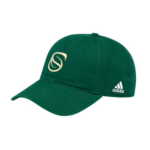  Adidas Dark Green Adjustable Washed Slouch - Icon