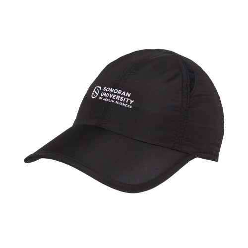  Womens Black Performance Cap - Sonoran Logo