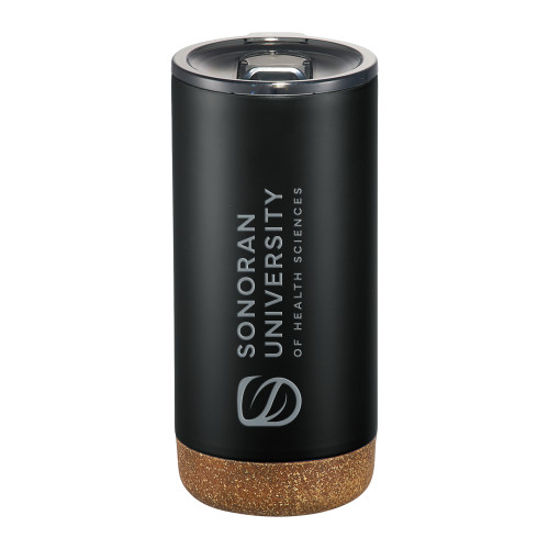  Valhalla Vacuum Insulated Black Tumbler 16oz - Sonoran Logo Engraved