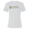 Thumbnail image for  Bella + Canvas Womens White Relaxed Cotton T Shirt