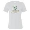 Thumbnail image for  Bella + Canvas Womens White Relaxed Cotton T Shirt
