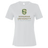 Thumbnail image for  Bella + Canvas Womens White Relaxed Cotton T Shirt