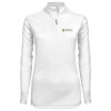 Thumbnail image for  Syntrel Womens White Interlock 1/4 Zip