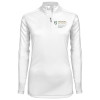 Thumbnail image for  Syntrel Womens White Interlock 1/4 Zip