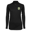Thumbnail image for  Syntrel Womens Black Interlock 1/4 Zip