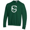 Thumbnail image for  Champion Dark Green Fleece Crew