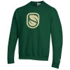 Thumbnail image for  Champion Dark Green Fleece Crew