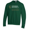 Thumbnail image for  Champion Dark Green Fleece Crew