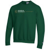 Thumbnail image for  Champion Dark Green Fleece Crew