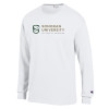 Thumbnail image for  Champion White Long Sleeve T Shirt