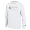 Thumbnail image for  Champion White Long Sleeve T Shirt