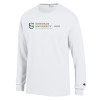 Thumbnail image for  Champion White Long Sleeve T Shirt