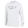 Thumbnail image for  Champion White Long Sleeve T Shirt