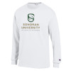 Thumbnail image for  Champion White Long Sleeve T Shirt