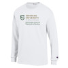 Thumbnail image for  Champion White Long Sleeve T Shirt