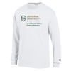 Thumbnail image for  Champion White Long Sleeve T Shirt