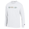 Thumbnail image for  Champion White Long Sleeve T Shirt