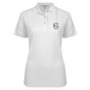 Thumbnail image for  Womens Silk Touch White Pique Polo