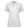 Thumbnail image for  Womens Silk Touch White Pique Polo