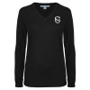 Thumbnail image for  Womens Black VNeck Sweater