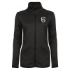 Thumbnail image for  Womens Black Heather Fleece Jacket