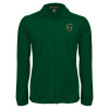 Thumbnail image for  Dark Green Fleece Full Zip Jacket