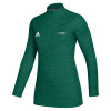 Thumbnail image for  Adidas Womens Dark Green Game Mode 1/4 Zip