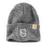 Thumbnail image for  Carhartt Black/White Knit Beanie w/Cuff