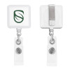Thumbnail image for  White Square Retractable Badge Holder
