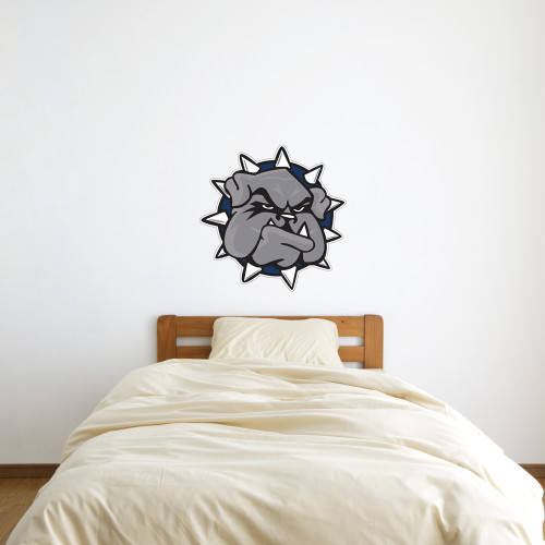  2 ft x 2 ft Fan WallSkinz - Bulldog Head