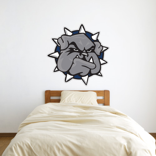  3 ft x 3 ft Fan WallSkinz - Bulldog Head