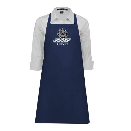  Full Length Navy Apron - Alumni