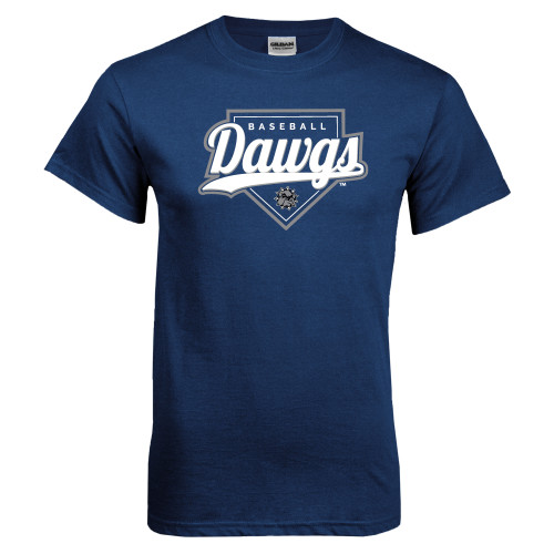  Navy T Shirt - Baseball Plate Design