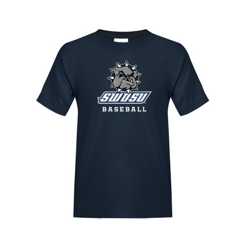  Youth Navy T Shirt - Baseball