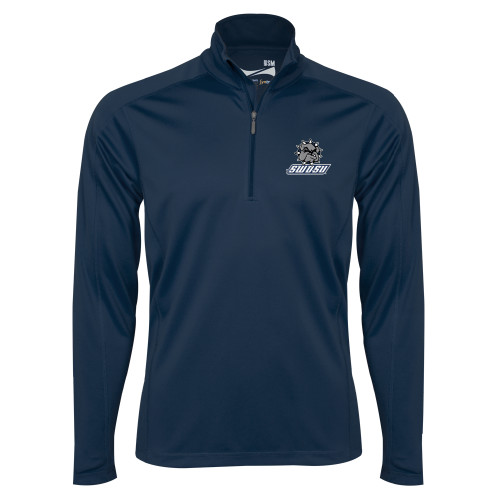  Syntrel Navy Interlock 1/4 Zip - Primary Mark