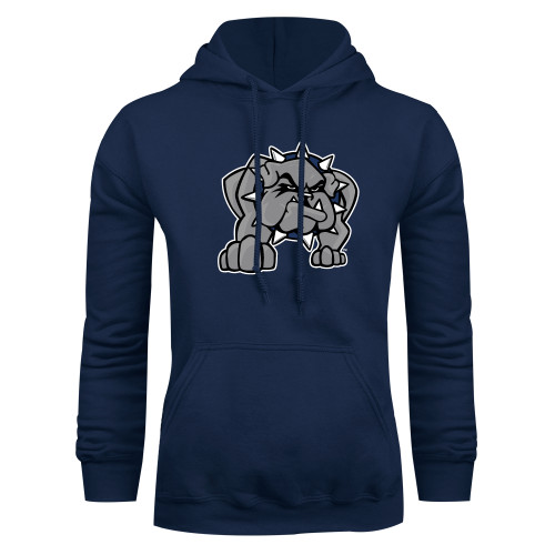  Navy Fleece Hoodie - Bulldog