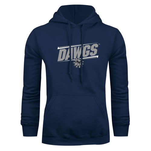  Navy Fleece Hoodie - Dawgs Fancy Lines