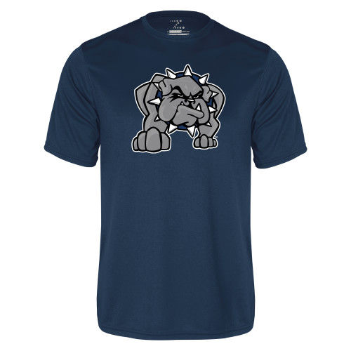  Navy Performance Tee - Bulldog