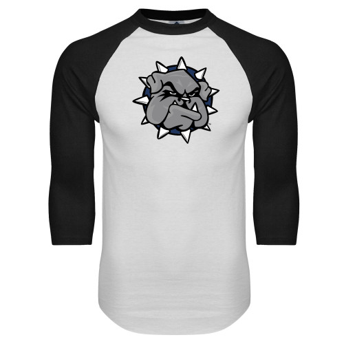 Main Image for  White/Black Raglan Baseball T Shirt