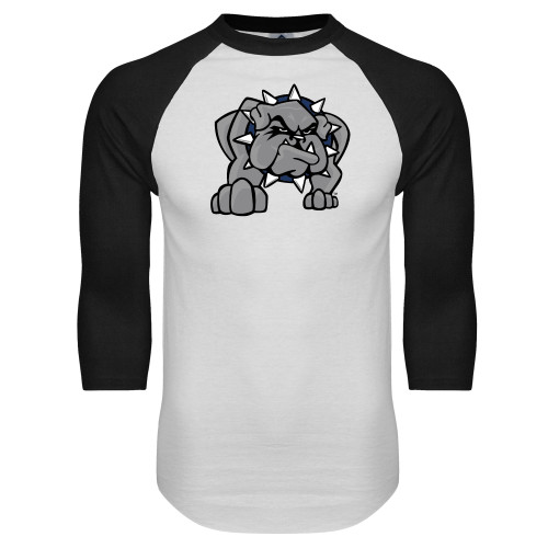 Main Image for  White/Black Raglan Baseball T Shirt