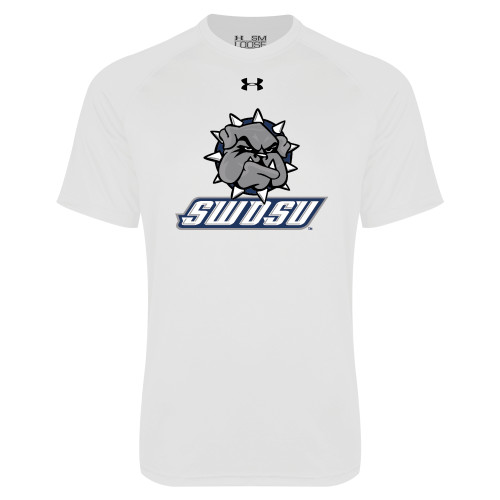  Under Armour White Tech Tee - Primary Mark