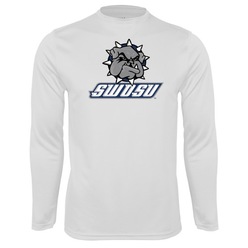 Main Image for  White Performance Long Sleeve Shirt