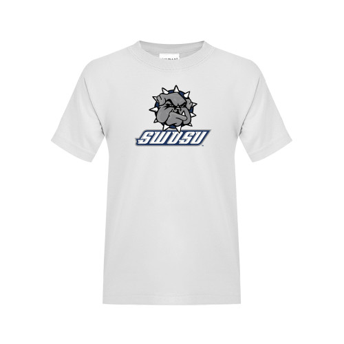  Youth White T Shirt - Primary Mark